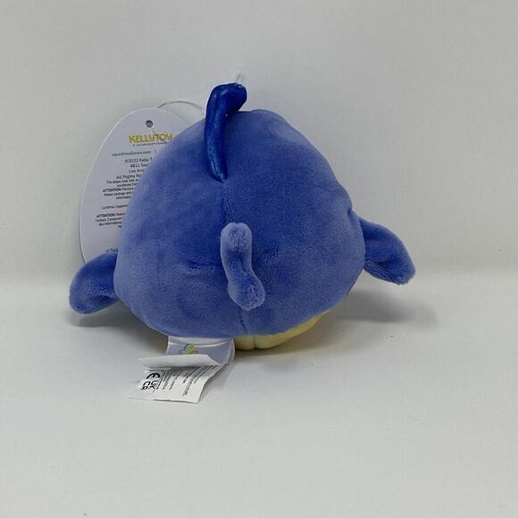 Squishmallows Swish The Swordfish Plush Toy 3.5” Clip RARE NWT - Picture 2 of 3
